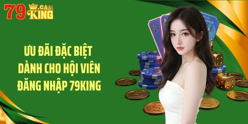 Ưu đãi đặc biệt dành cho hội viên đăng nhập 79King